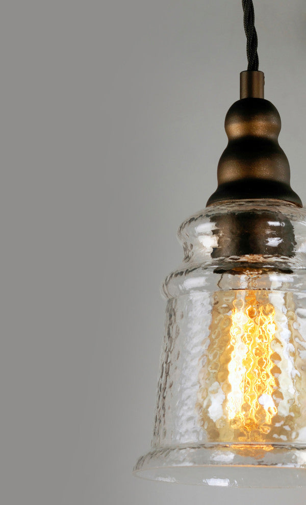 Maxim 21572 Revival 1 Light 14" Tall Wall Sconce - Oil Rubbed Bronze / Hammer