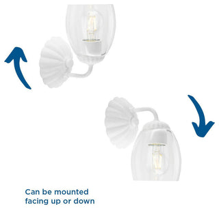Quillan Collection Transitional Bath and Vanity Light, White Plaster