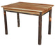 Hickory Farm Table, Rustic Hickory, 4 Foot
