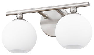 Z-LITE 2-Light Vanity, Brushed Nickel