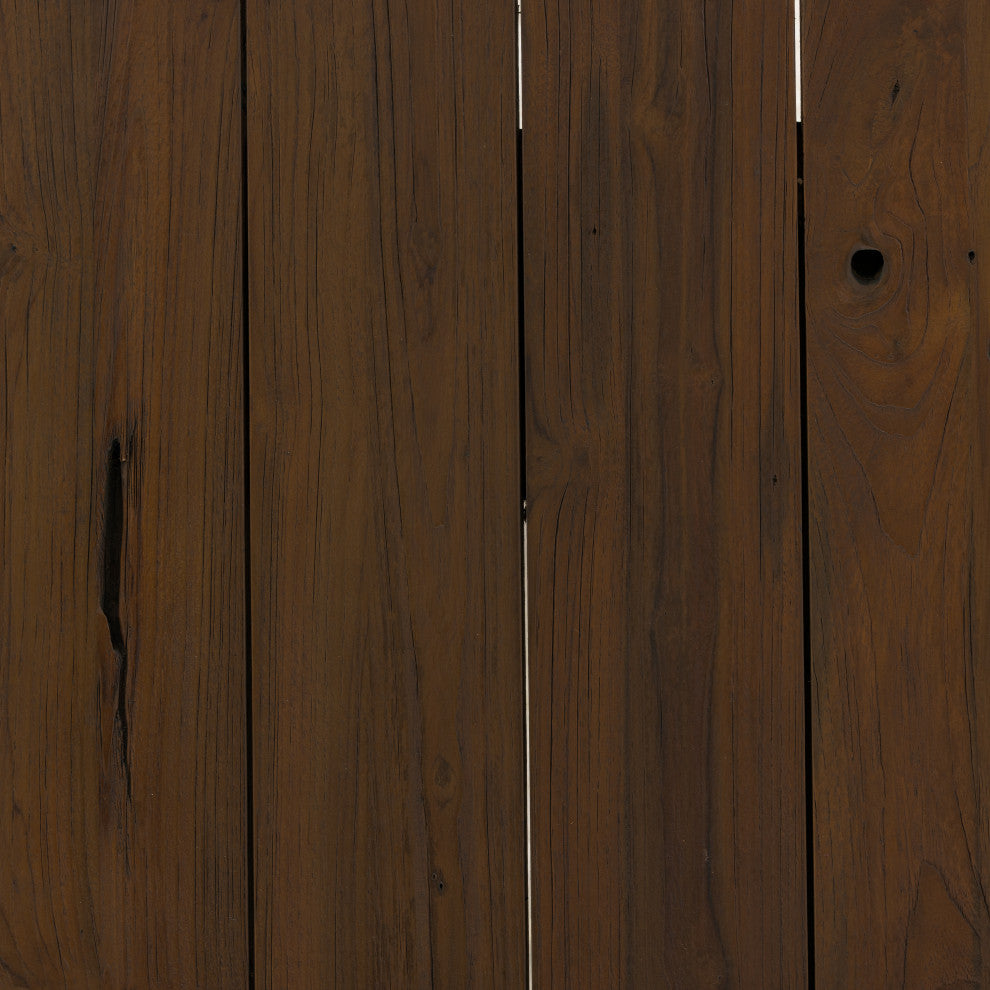 Encino Outdoor Dining Table-96"-Brown