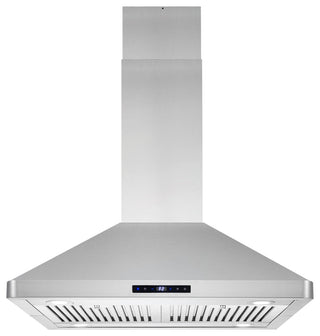 5PC Kitchen Package with 30" Freestanding Gas Range & 30" Island Range Hood