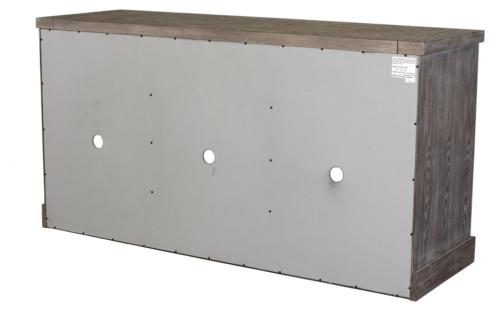 Avondale 60" TV Console Barn Door