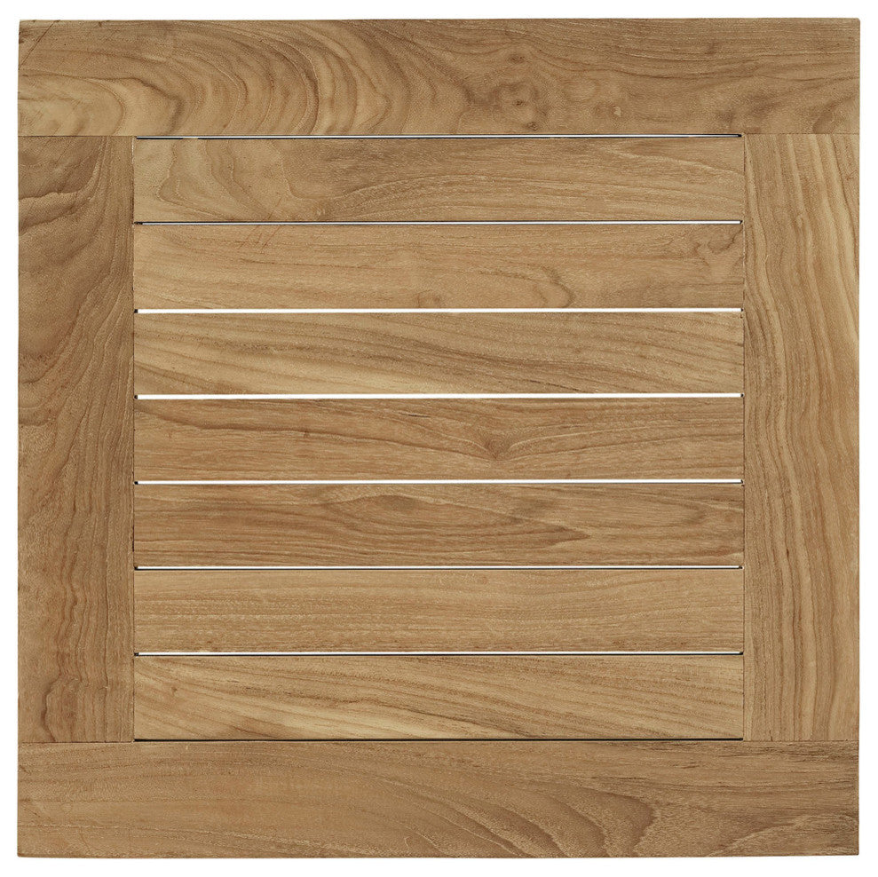 Natural White Marina 3-Piece Outdoor Patio Teak Set