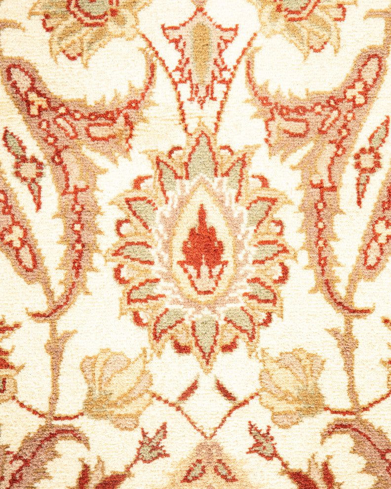 Mogul, One-of-a-Kind Hand-Knotted Area Rug Ivory, 4'2"x6'5"