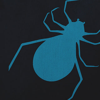 Halloween Spiders Accent Pillow, Unreal Teal, 26"x26"
