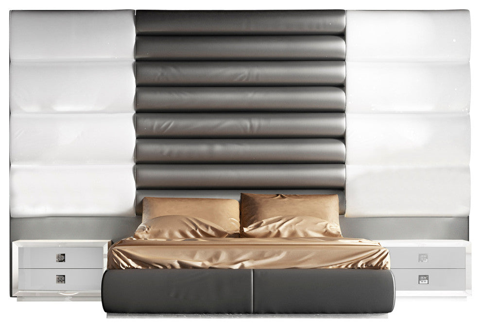 Klass 118 Bed, King With Nightstand