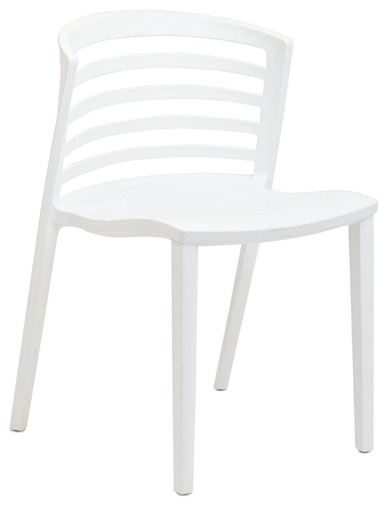 Modway Modway Curvy Dining Side Chair, White