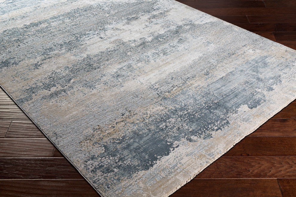 Surya Brunswick BWK-2304 Modern Area Rug, 10' x 14' Rectangle