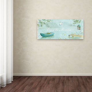 'Serene Moments IV' Canvas Art by Daphne Brissonnet