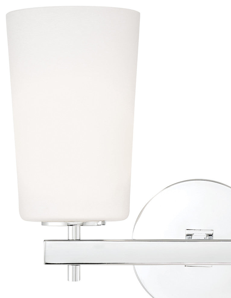 Colton 2 Light Polished Chrome Wall Mount