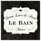 "Le Bain Luxe II Square" Digital Paper Print by Sue Schlabach, 42"x42"
