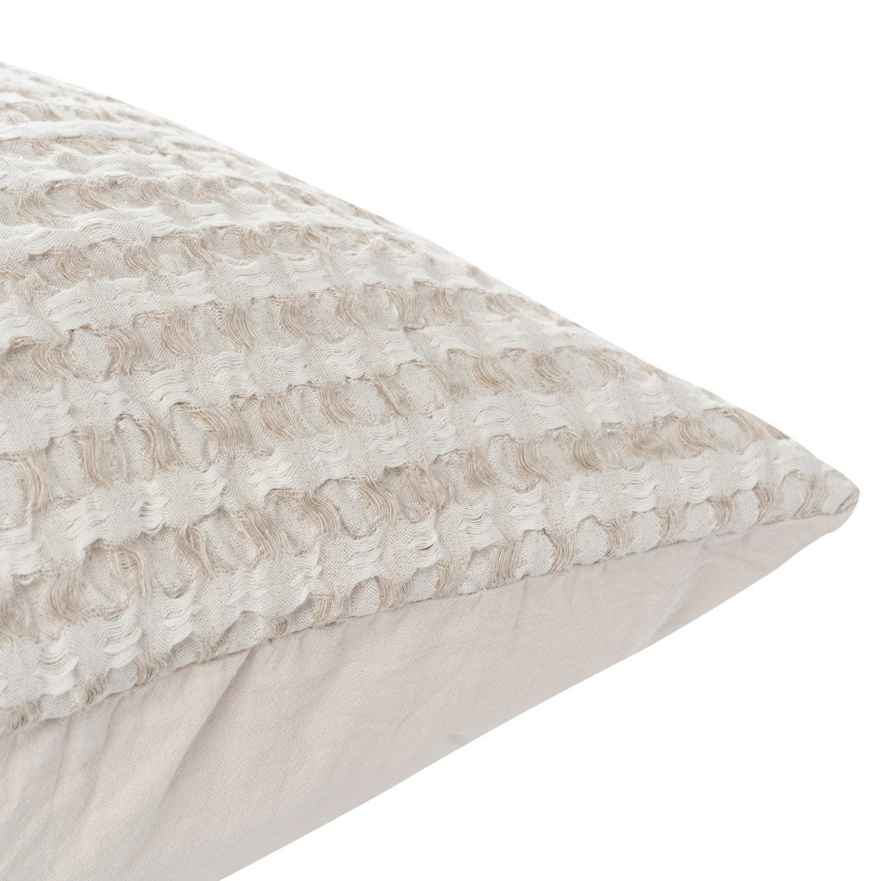 Claire Linen Shams by Kosas Home, Natural, King Sham