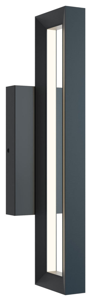 Liam 18'' LED Outdoor Sconce - Black