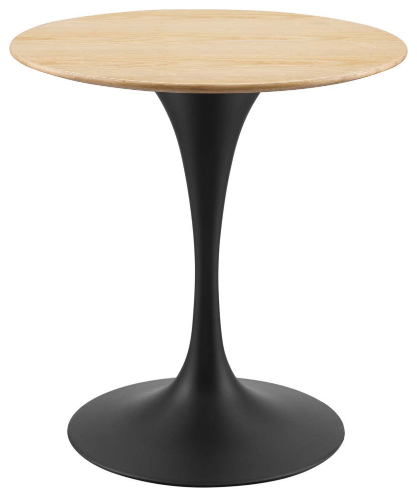 Lippa 28" Wood Dining Table EEI-4861-BLK-NAT