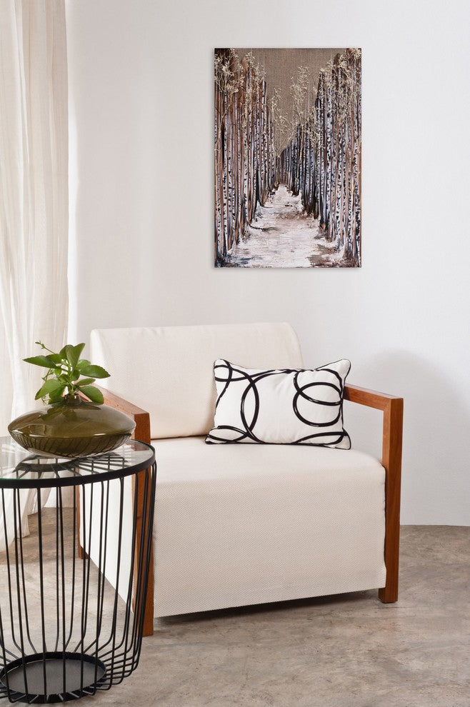 "Aspen Grove" Painting Print on Wrapped Canvas, 30x45