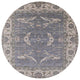 Ahgly Company Indoor Round Mid-Century Modern Area Rugs, 8' Round