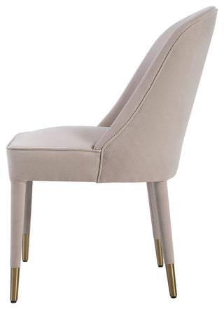 Uttermost - 23593-2 - Armless Chair Set Of 2 - Brie - Brushed Brass