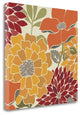 "Modern Bouquet Spice Square" By Pela Studio, Giclee on Gallery Wrap Canvas