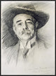 "Portrait of Ramacho Ortigao"  by John Singer Sargent, 23x31"