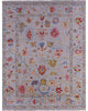 10' 4" X 13' 8" Hand-Knotted Turkish Oushak Rug - Q14773