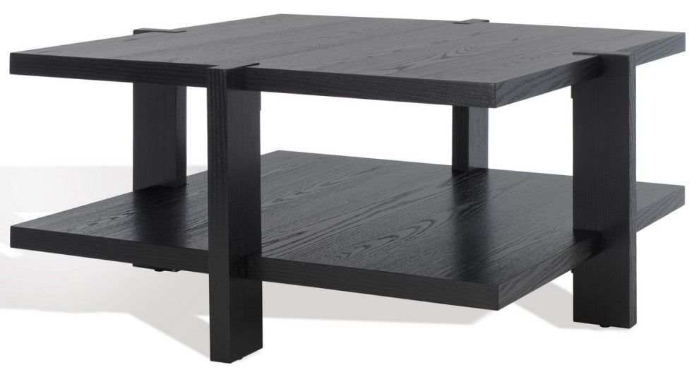 Safavieh Couture Quigley Square Coffee Table, Black