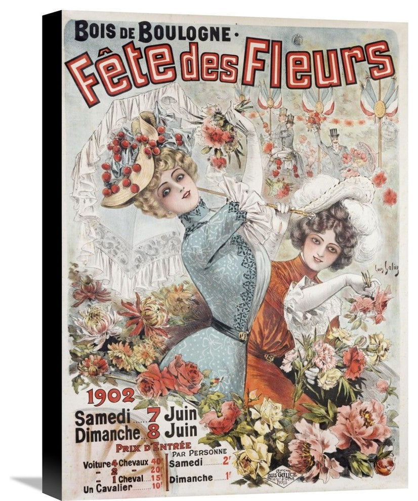 Fete Des Fleurs, 16"X22"