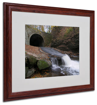 'Monotonous Beauty' Matted Framed Canvas Art by Monica Fleet
