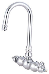 Kingston Brass Gooseneck Faucet, Polished Chrome