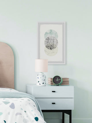 "Metallic Marble" Framed Painting Print, 8"x12"