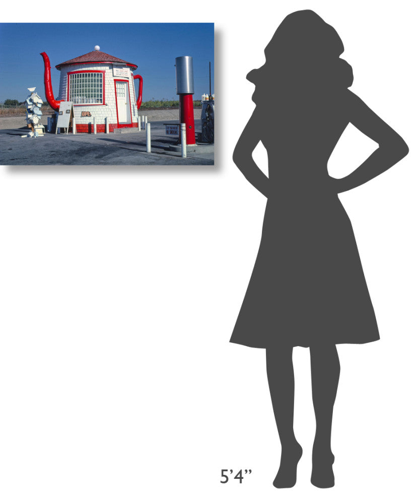 "Teapot Dome gas station, Zillah, Washington" by John Margolies, 30"x20"