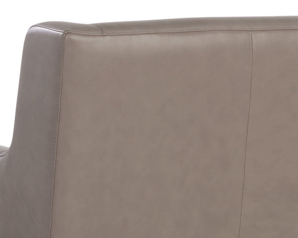 Talula Lounge Chair Alpine Grey Leather