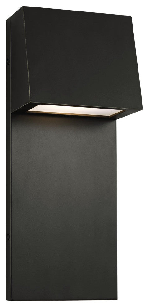 Rocha Medium LED Outdoor Wall Lantern, Antique Bronze