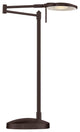 Dessau Turbo Swing Arm Table Lamp, Bronze