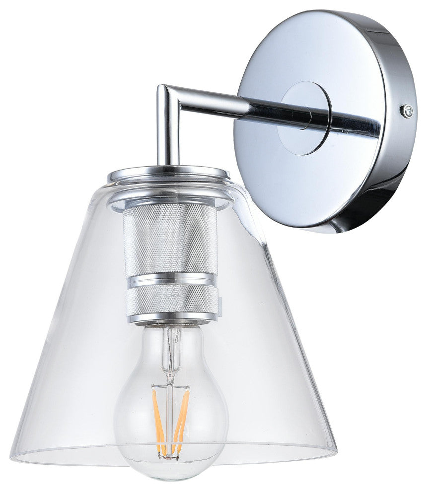 Wall Sconce, Chrome