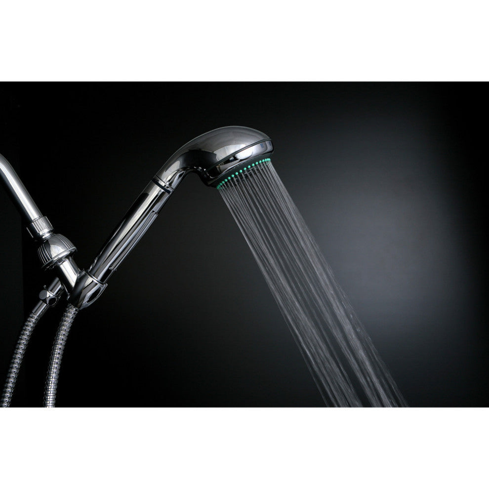 Kingston Brass 5 Setting Hand Shower Set, Polished Chrome
