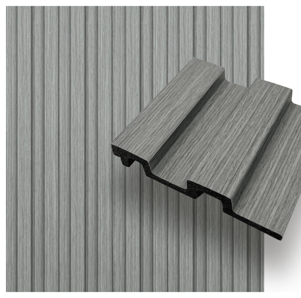 Waterproof Slat Panel, Gray, Sample