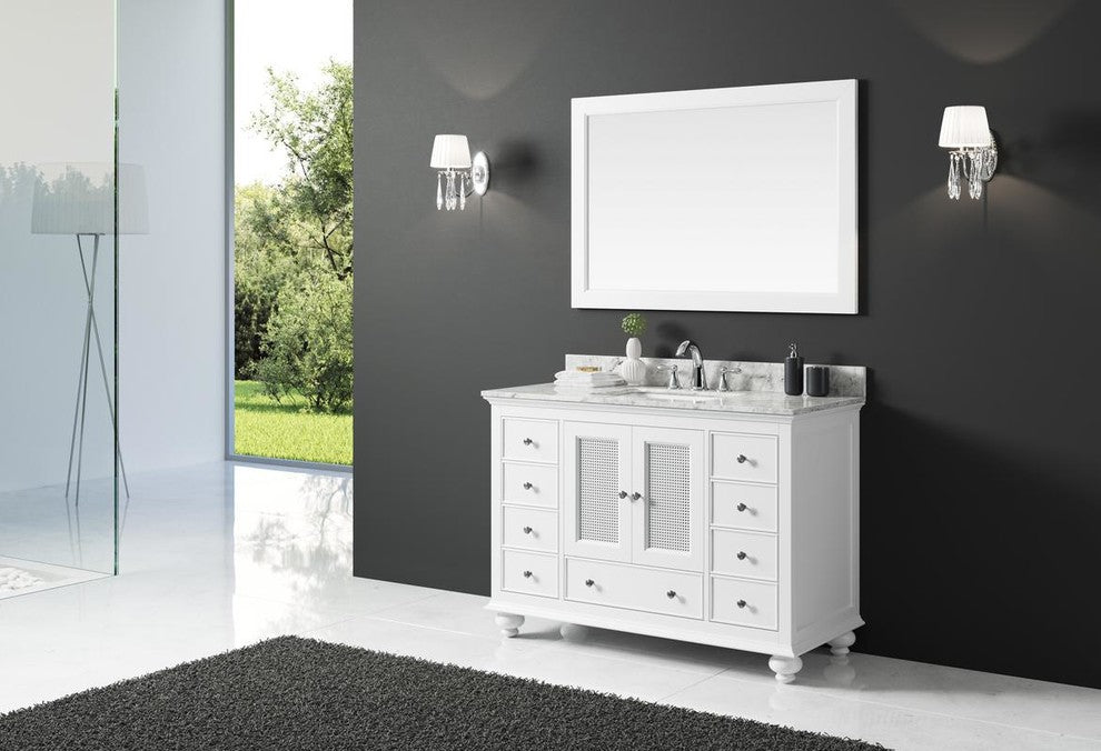 48" Single Sink Bathroom Vanity Base