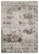 LNC Distressed Indoor Vintage Abstract Carpet Area Rugs, 5' X 7'