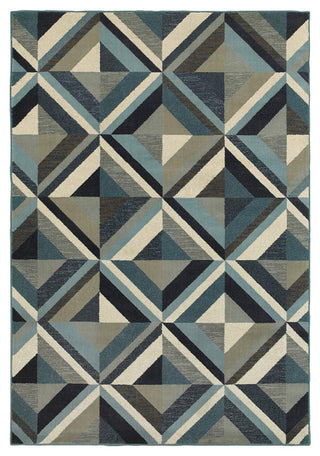 Oriental Weavers Sphinx Linden 7902A Rug, Blue/Gray, 9'10"x12'10"