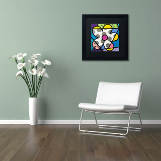 Roberto Rafael 'Big Flower III' Matted Framed Art