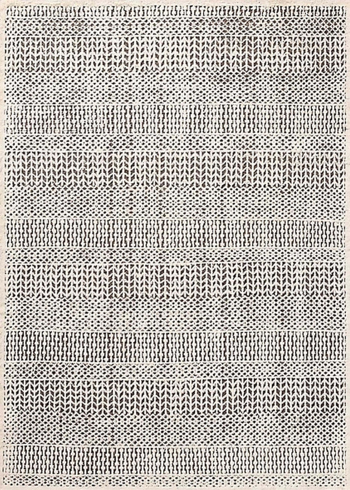 Ahgly Company Indoor Rectangle Mid-Century Modern Area Rugs, 2' x 5'