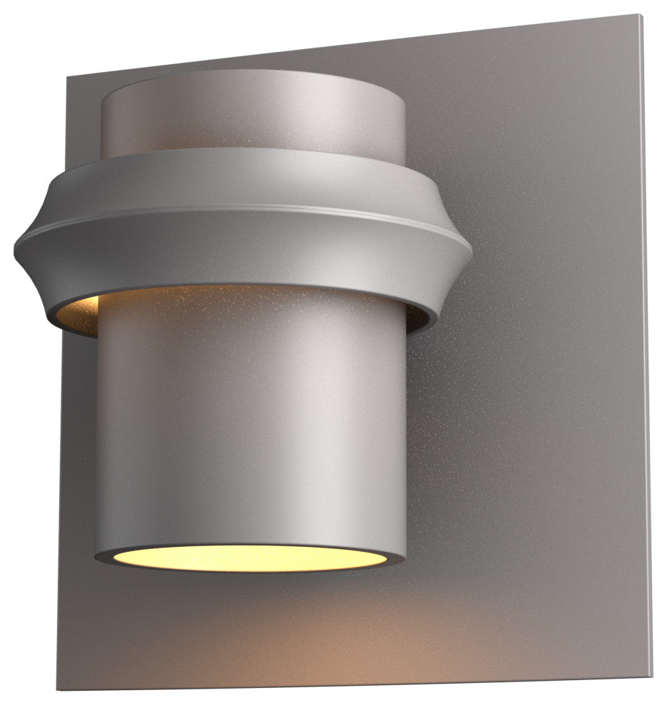 Twilight Small Dark Sky Friendly Outdoor Sconce, Coastal Burnished Steel Finish