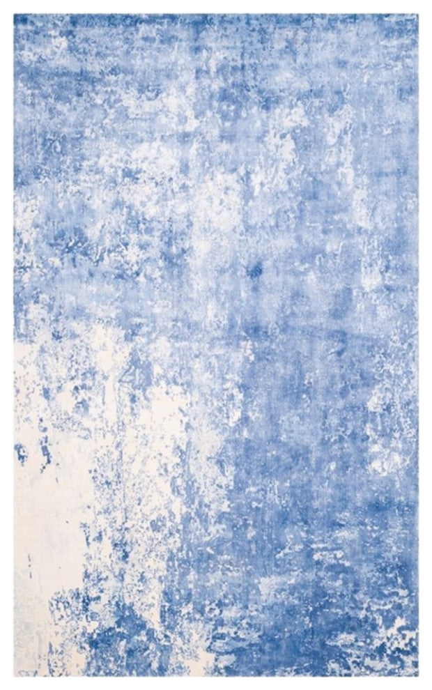 Safavieh Mirage 6' X 9' Loom Knotted Viscose Pile Rug in Dark Blue