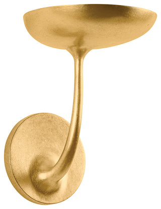 Hudson Valley Lighting Taormina Wall Sconce, Vintage Gold Leaf