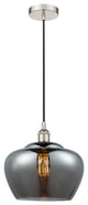 Innovations 616-1P-PN-G93-L Fenton 1 Light 11" Mini Pendant, Polished Nickel