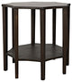 Ariana Side Table, Ebony Walnut