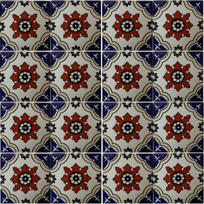 2x2 36 pcs Calabria Mexican Tile