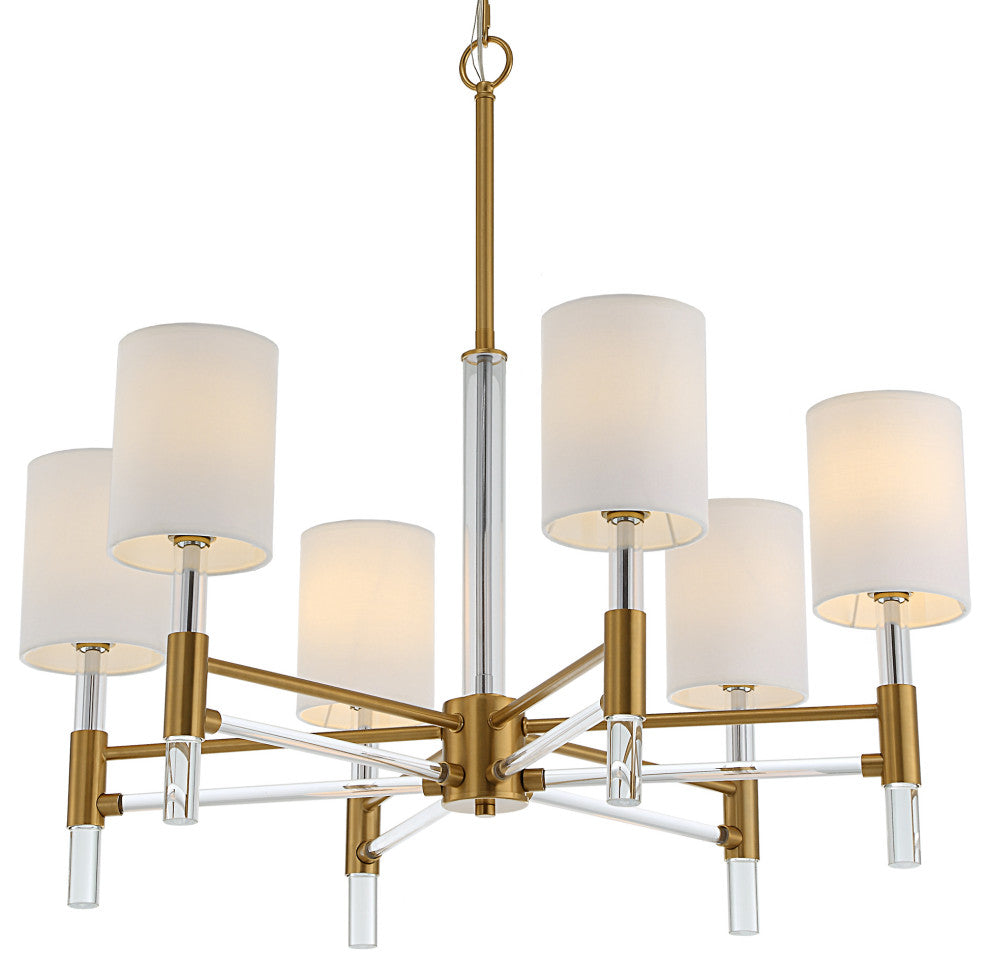 Uttermost Welkin 6 Light Modern Chandelier