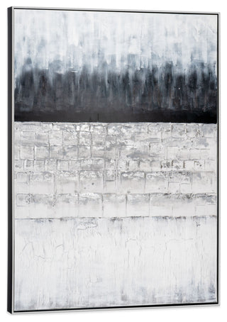 Afterlight, Hand Painted Framed Canvas